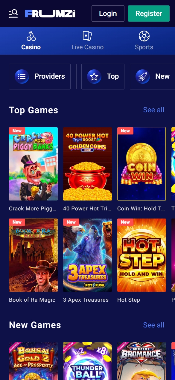 Casino section